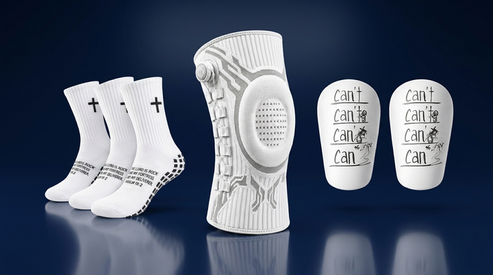Knee Football Set: KneePRO™ + Socks + Shin Guards